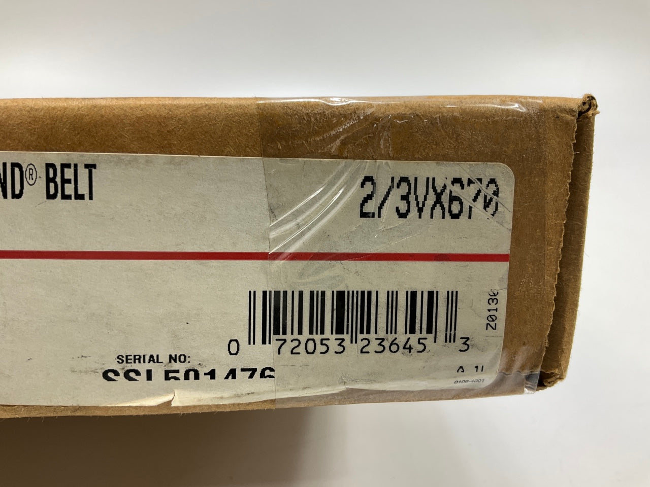 Gates 2/3VX670 PowerBand 93882067 V-Belt - 3VX Section, 2 Band, 67'' O. Length