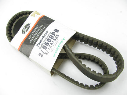 Gates 2/9600PB Joined Accessory Drive Belt - 1-1/8'' X 60.625'' - 2 Strands