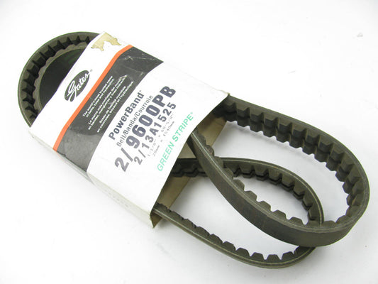 Gates 2/9600PB Joined Accessory Drive Belt - 1-1/8'' X 60.625'' - 2 Strands