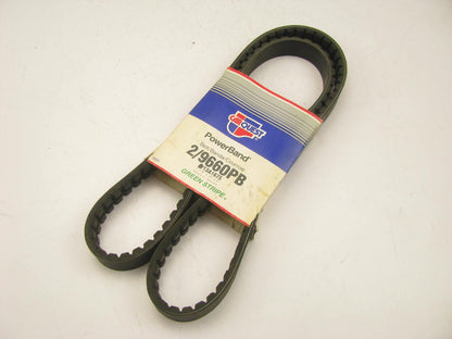 Gates 2-9660PB Banded Accessory Drive Belt - 1-1/8'' X 66-7/8'' - 2 Strand