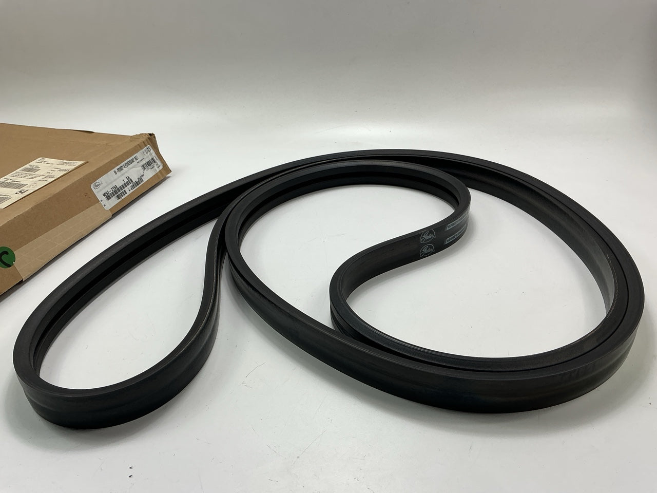 Gates 2/B158 Dual Industrial Accessory Drive Belt -  1-21/64'' X 161'' - 2 BAND