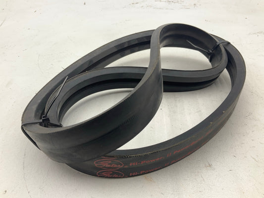 Gates 2/B65 Hi-Power II Powerband V-Belt, B Section, 2 Strand
