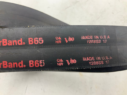 Gates 2/B65 Hi-Power II Powerband V-Belt, B Section, 2 Strand