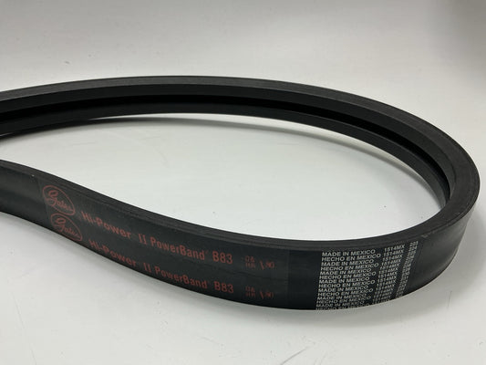 Gates 2/B83 B83 Banded Classical V-Belt, 86'' Outside Length, 2-strand