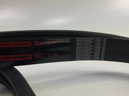 Gates 2/B93 Hi-Power PowerBand Accessory Drive Belt 2-Strand Joined V-Belt