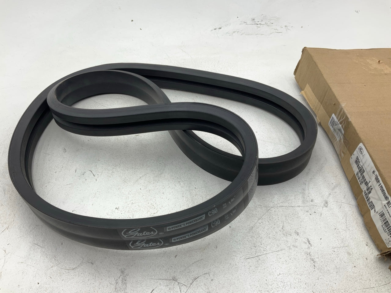 Gates 2/ C90 Hi-Power II PowerBand V-Belt, 2-Strand