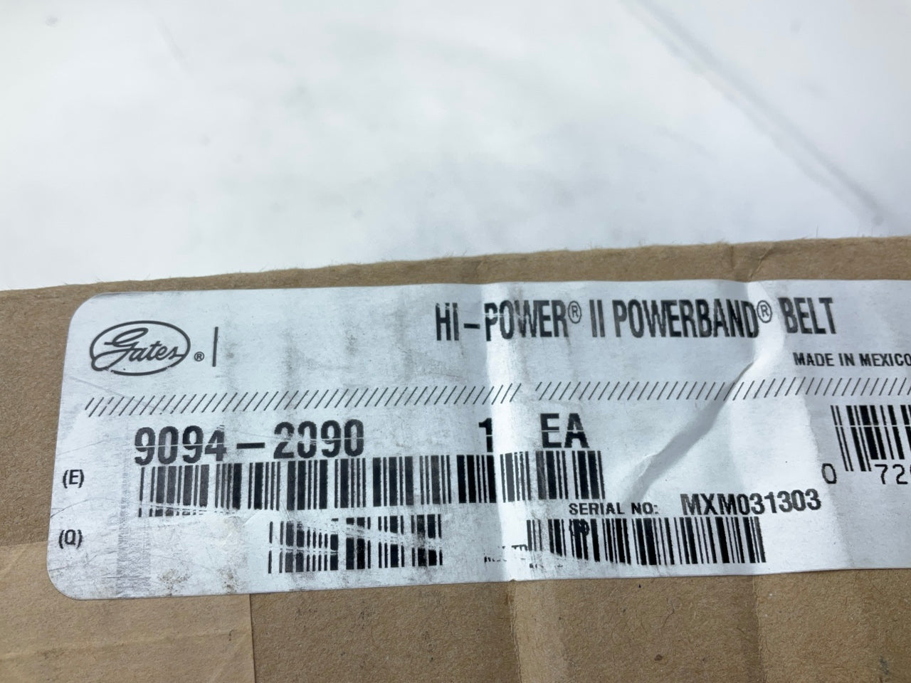 Gates 2/ C90 Hi-Power II PowerBand V-Belt, 2-Strand