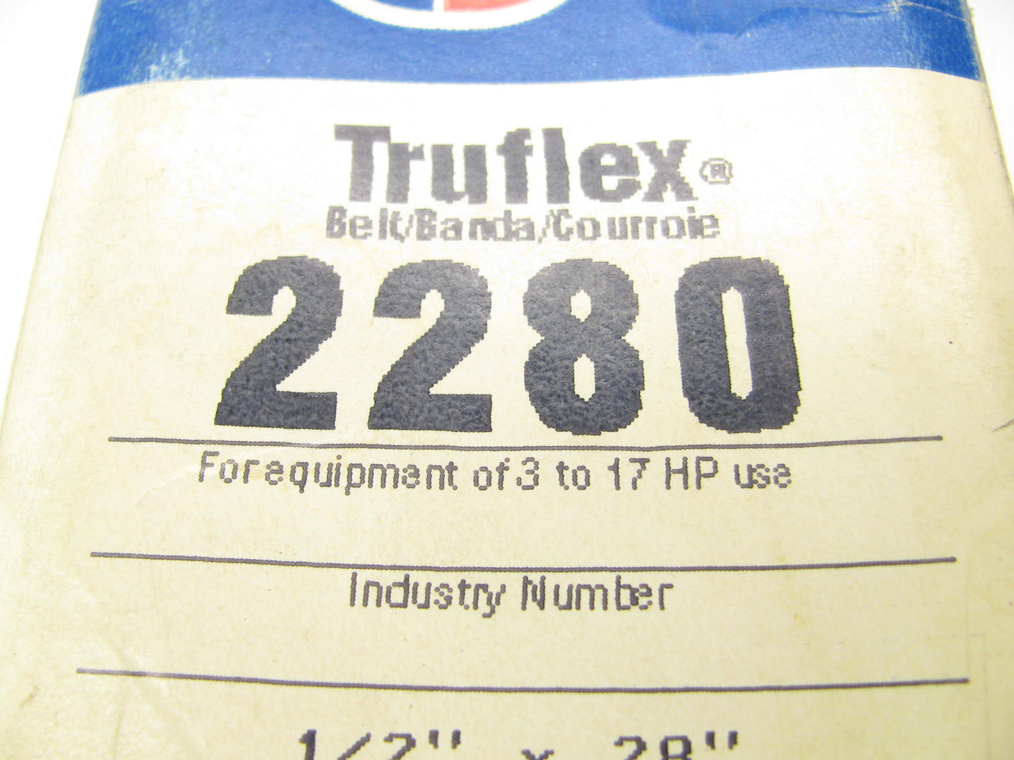 Gates 2280 Power Equipment Accessory Drive Belt - 1/2'' X 28''