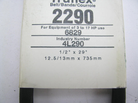 Gates 2290 Power Equipment Accessory Drive Belt - 1/2'' X 29''