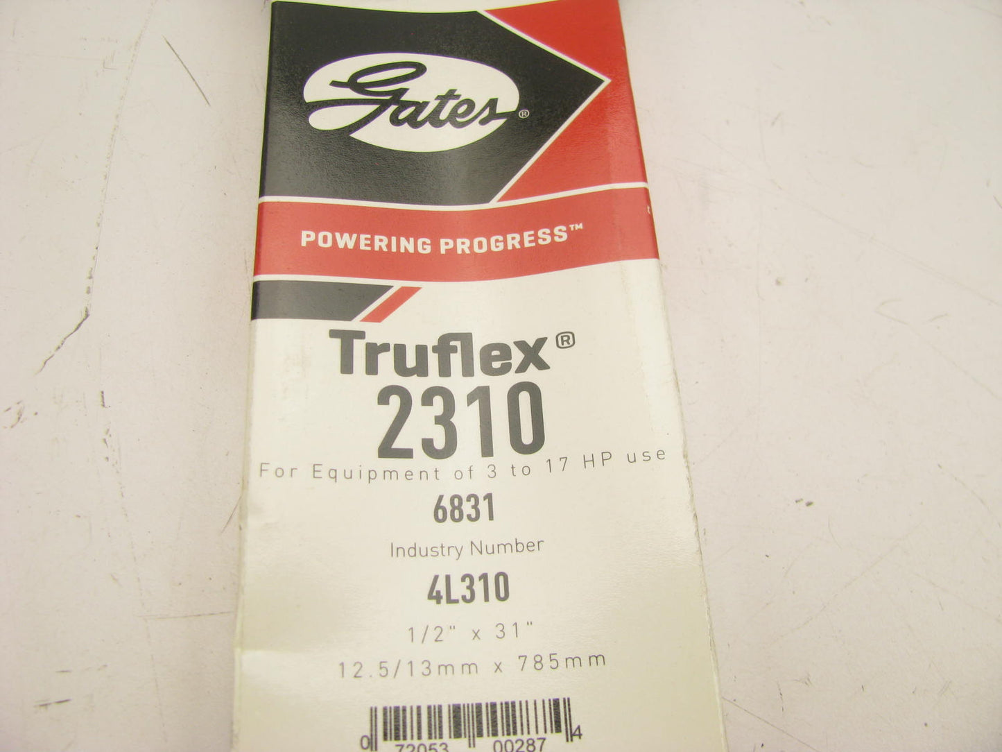 Gates 2310 Power Equipment Accessory Drive Belt - 1/2'' X 31''