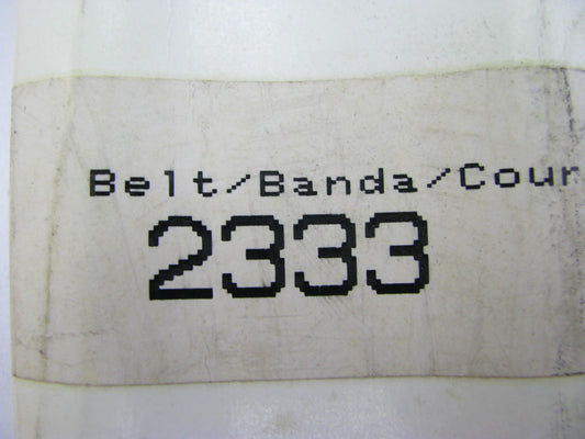 Gates 2333 Lawn & Garden Power Equipment Accessory Drive Belt - 1/2'' X 33.50''