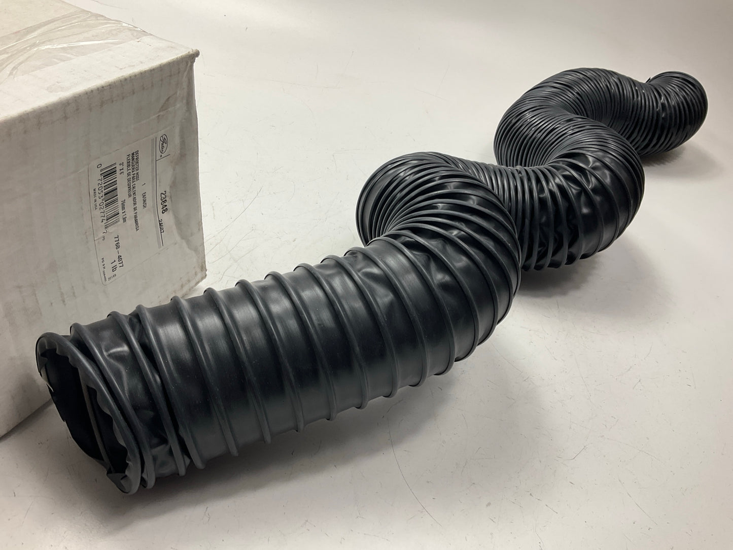 Gates 23848 3'' ID Thermoplastic Rubber (TPR) Air Intake / Defroster Hose, 6 Feet