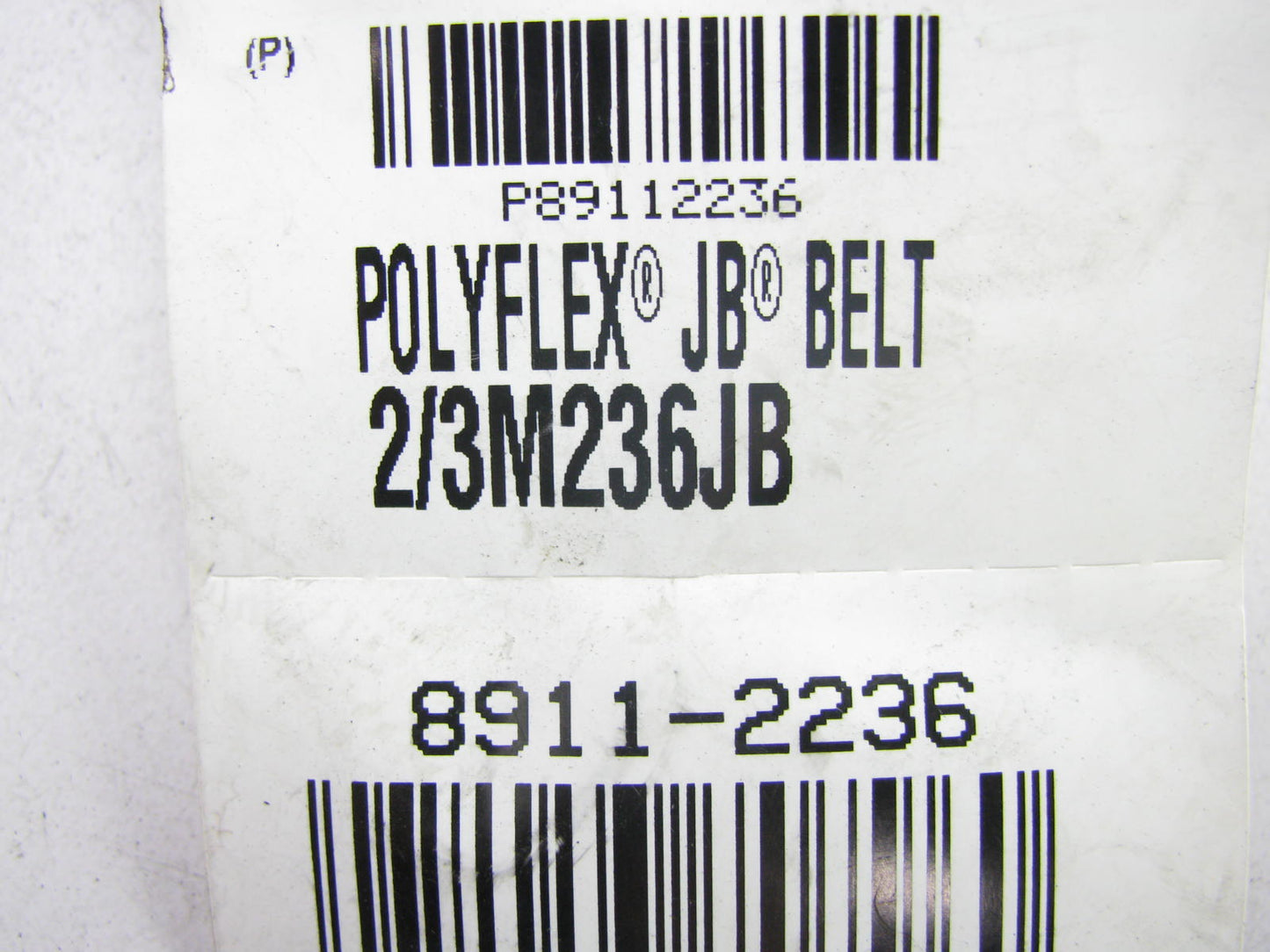 Gates 23M236JB Industrial Powergrip 60 Degree M Section V-Belt - 6mm X 232mm