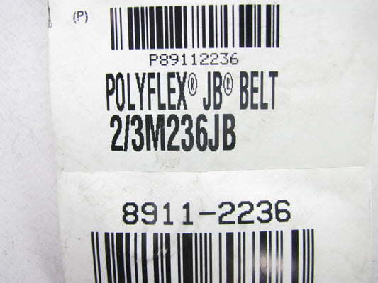 Gates 23M236JB Industrial Powergrip 60 Degree M Section V-Belt - 6mm X 232mm