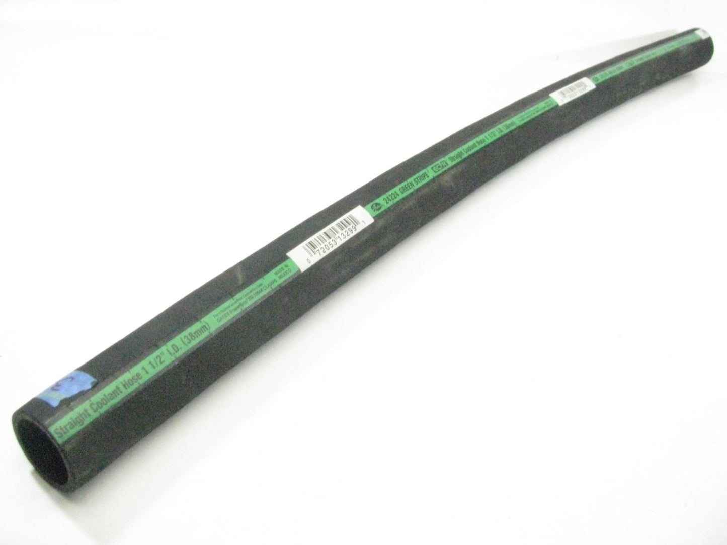 Gates 24224 Straight Green Stripe Radiator Coolant Hose - 1-1/2'' ID X 36'' Long