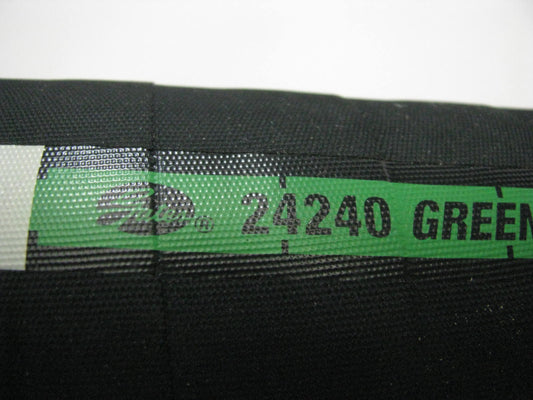3 FEET Gates 24240 Straight Green Stripe Radiator Coolant Hose - 2-1/2'' ID X 36''