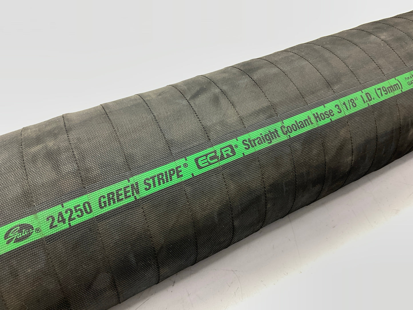 Gates 24250 Green Stripe 2-Ply Straight Coolant Hose, 3-1/8'' X 36''