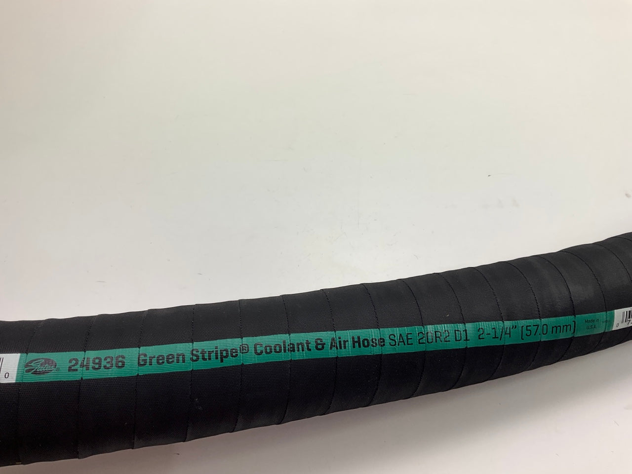 Gates 24936 Green Stripe Coolant Or Air Hose, 60'' Long (5 Feet), 2-1/4 Inch ID