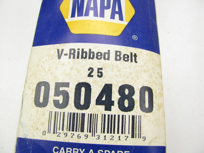 Gates 25-050480 Serpentine Belt - 0.69'' X 48.50'' - 5 Ribs