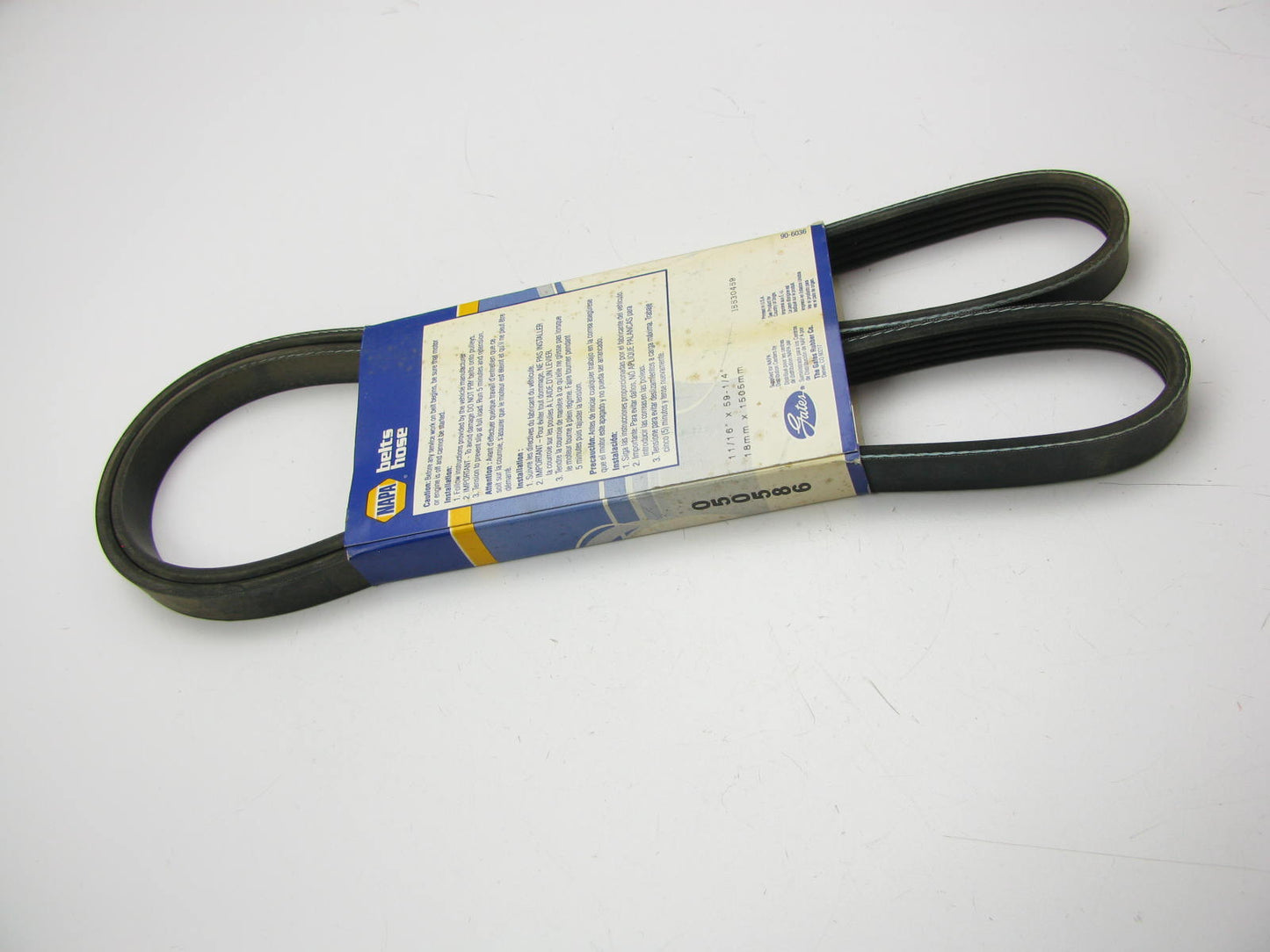 Gates 25-050586 Serpentine Belt - 0.69'' X 59.00'' - 5 Ribs