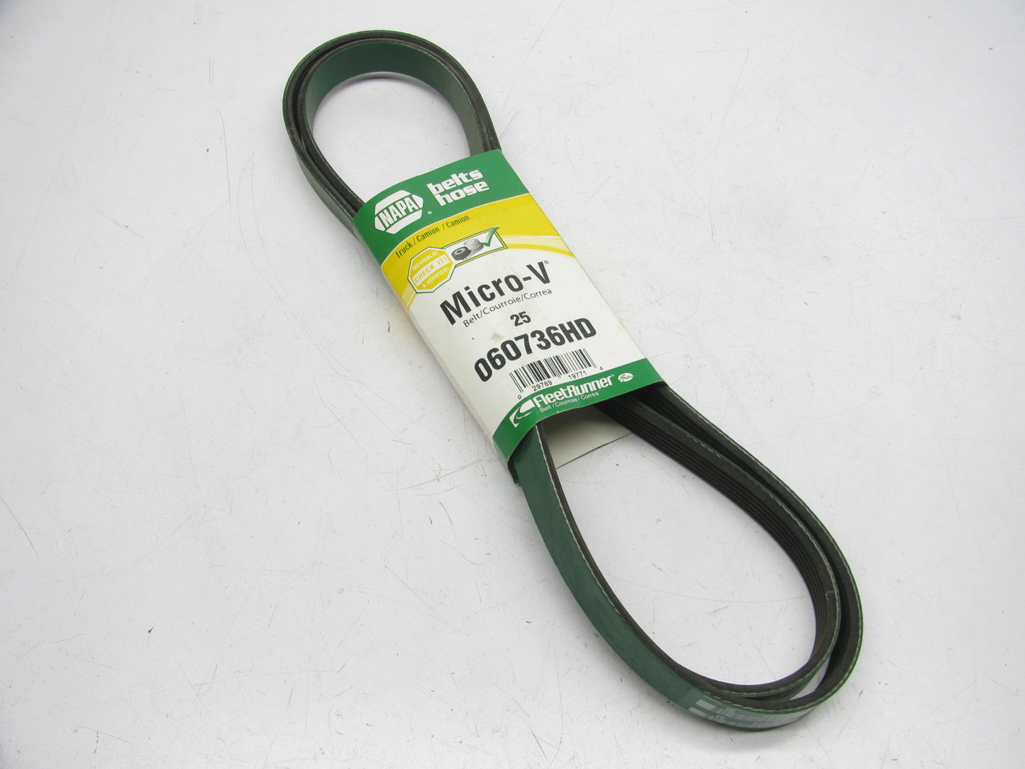 Gates 25-060736HD Heavy Duty Serpentine Belt - 0.84'' X 74.00'' - 6 Ribs