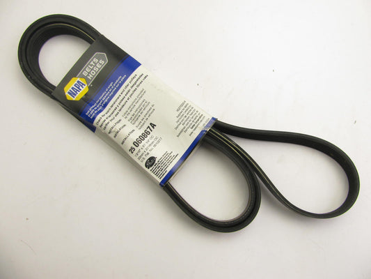 Gates 25-060867A Aramid Serpentine Belt - 0.84'' X 86.75'' - 6 Ribs