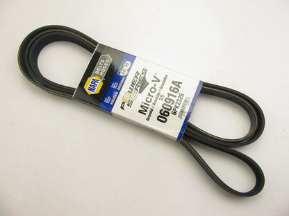 Gates 25-060916A Aramid Serpentine Belt - 0.84'' X 91.60'' - 6 Ribs