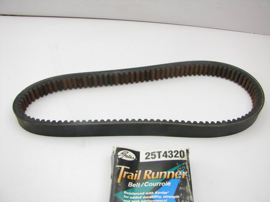 Gates 25T4320 TrailRunner Snowmobile Drive Belt 1-7/32'' X 43-1/2''