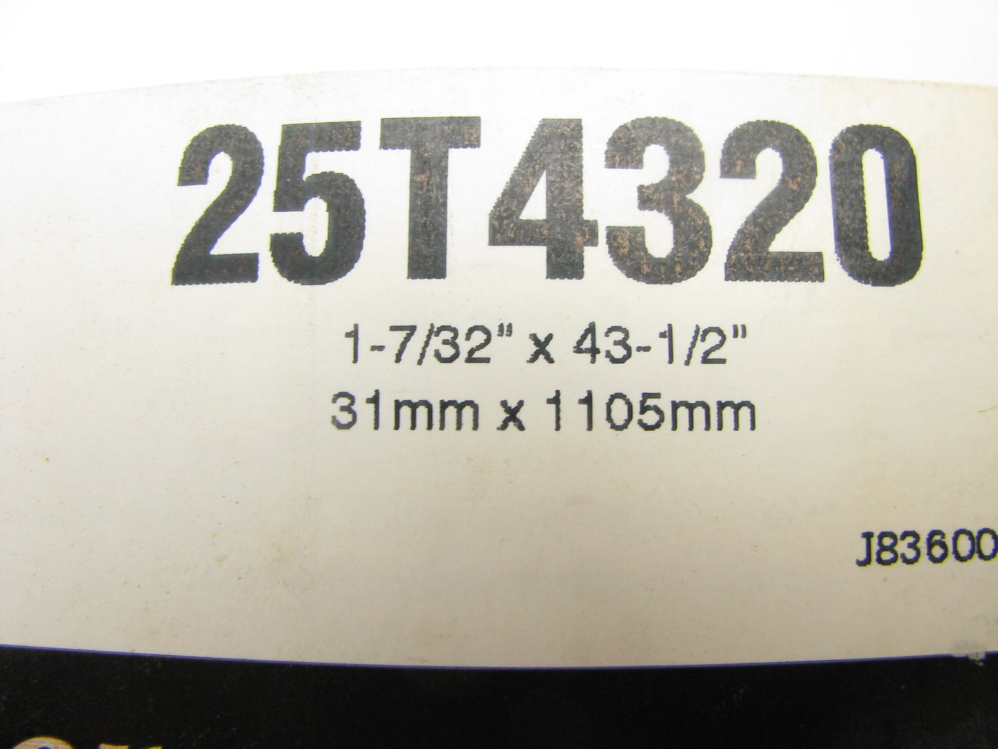 Gates 25T4320 TrailRunner Snowmobile Drive Belt 1-7/32'' X 43-1/2''