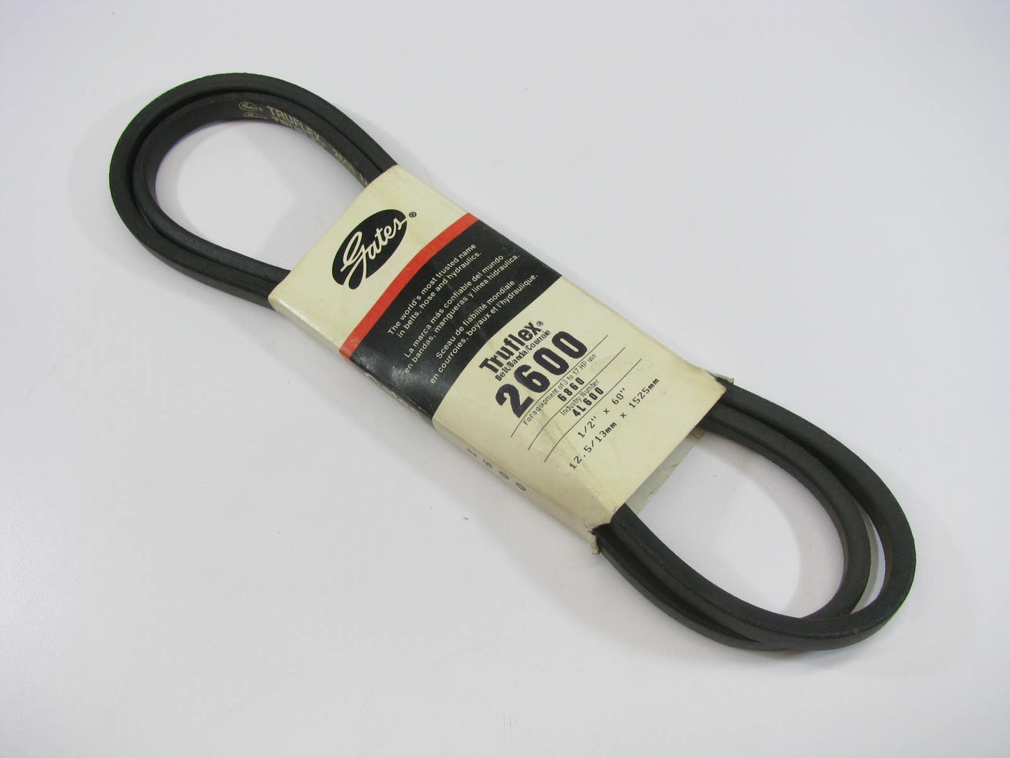 Gates 2600 Power Equipment Accessory Drive Belt - 1/2'' X 60''