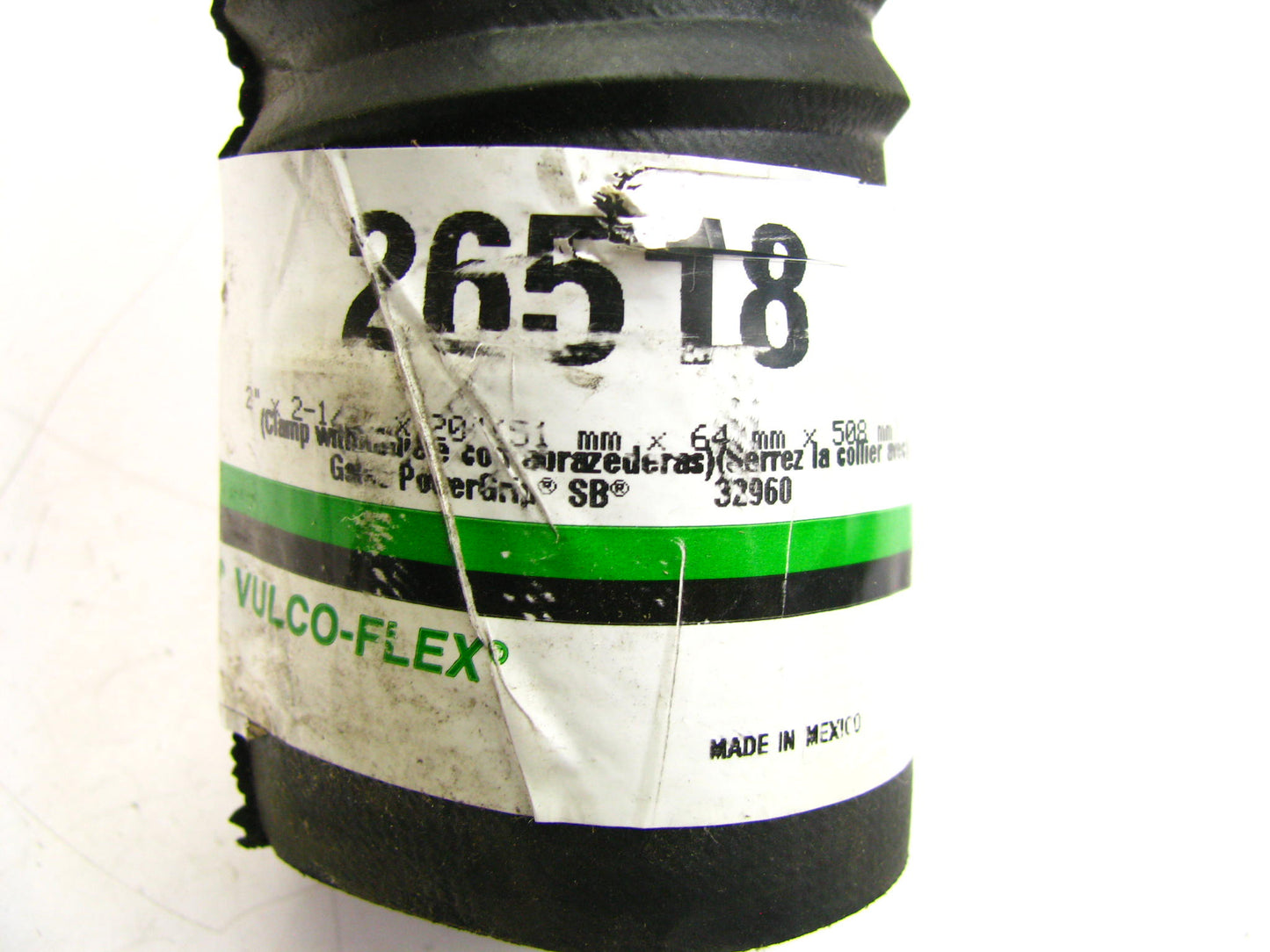 Gates 26518 HEAVY DUTY Radiator Flexible Coolant Hose, 2'' X 2-1/2'', 20'' Long