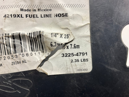 12 FEET - Gates 27002 Safety Stripe Fuel PCV EEC Line Hose, 1/4'' ID
