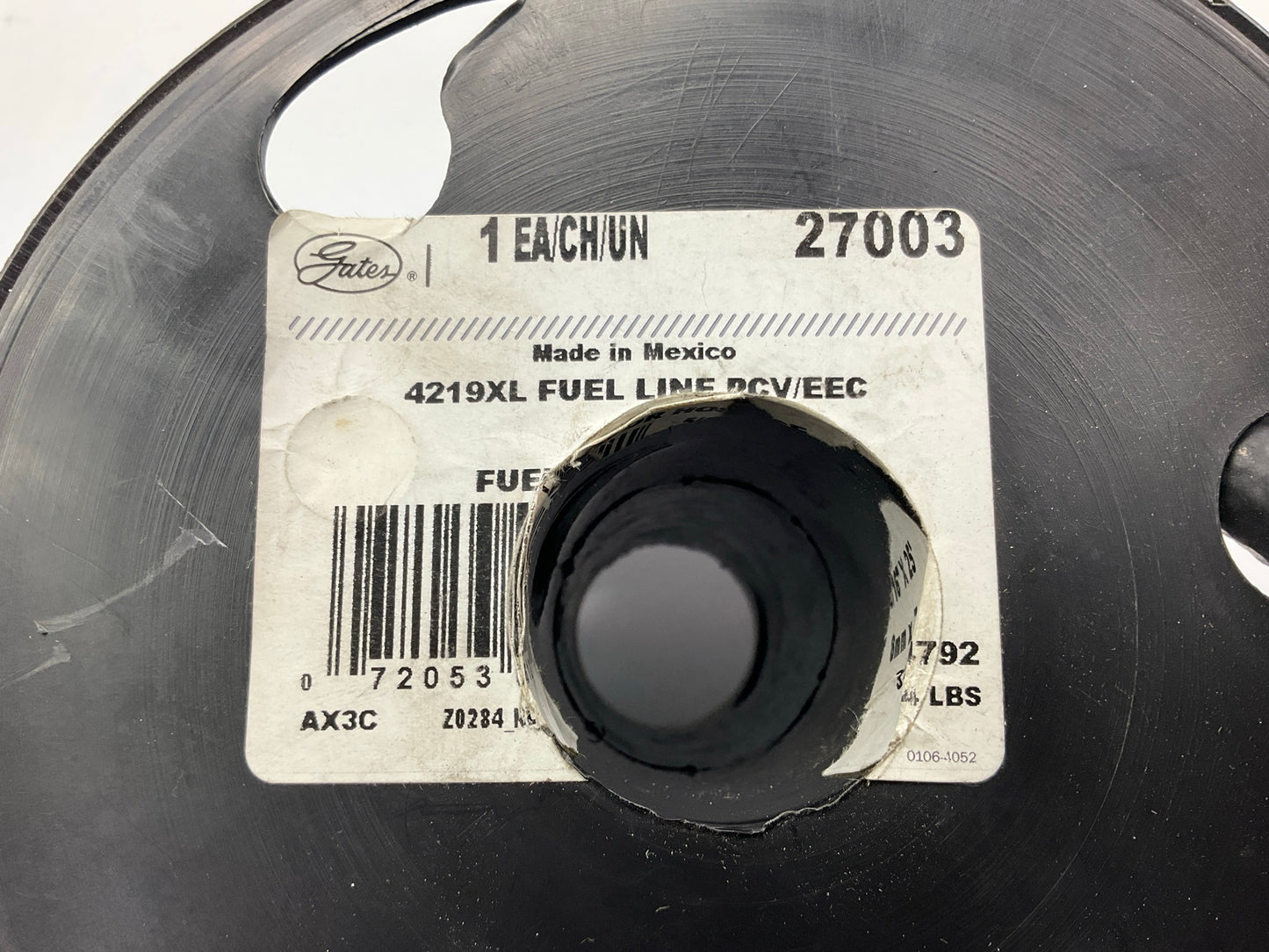 7 FEET - Gates 27003 Safety Stripe Fuel PCV EEC Line Hose, 5/16'' ID