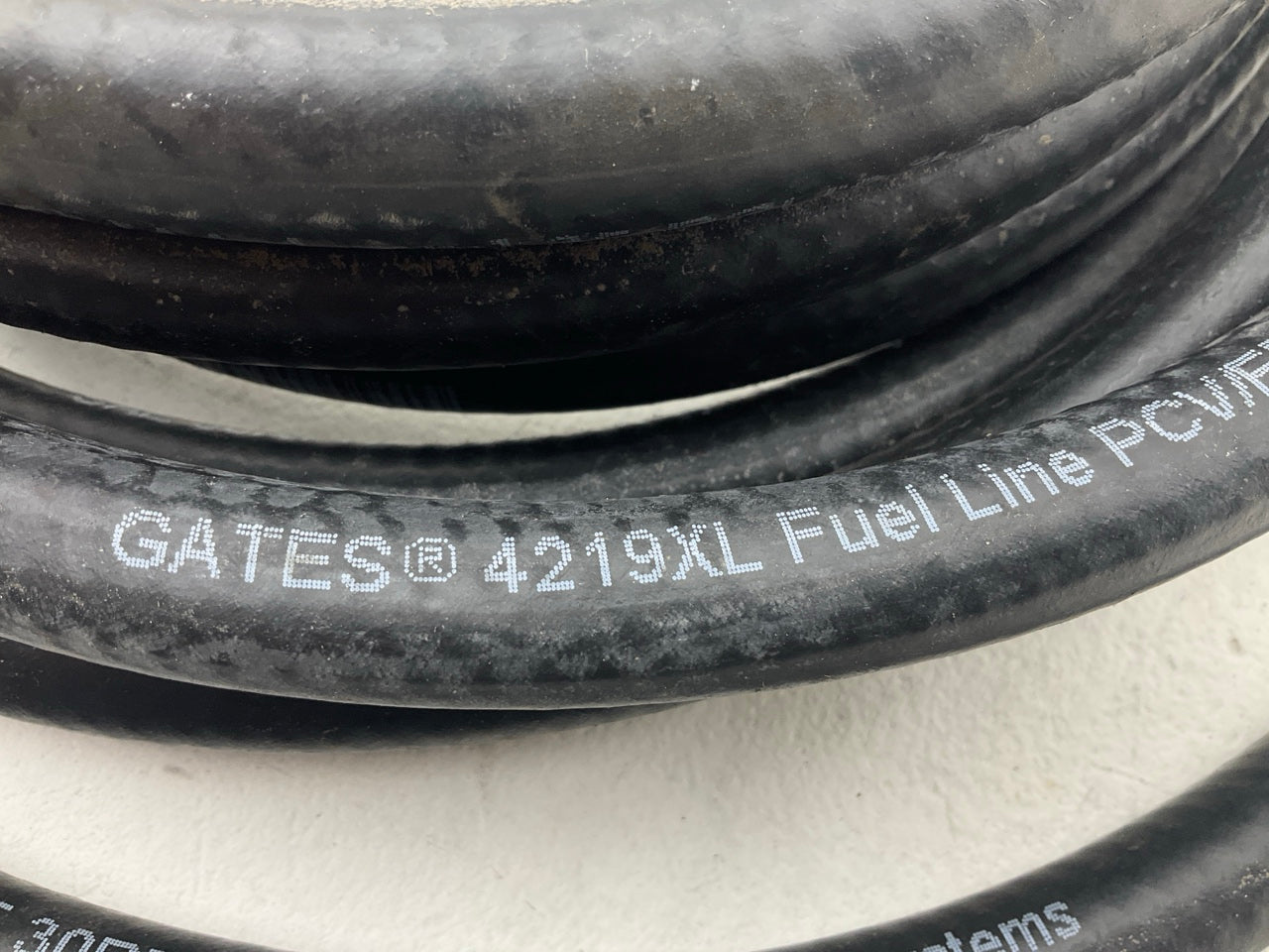 20 FEET - Gates 27005 Safety Stripe Fuel Line Hose PCV EEC - 7/16'' ID