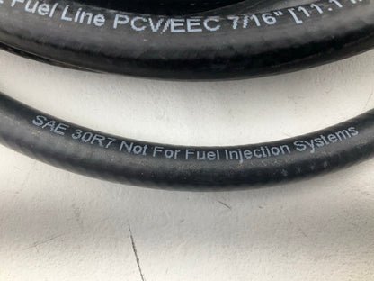 20 FEET - Gates 27005 Safety Stripe Fuel Line Hose PCV EEC - 7/16'' ID