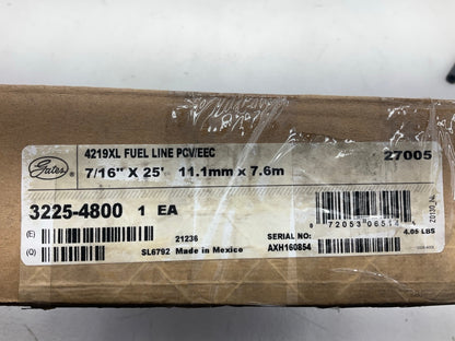22 FEET - Gates 27005 Safety Stripe Fuel Line Hose PCV EEC - 7/16'' ID