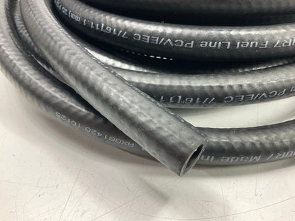 25 FEET - Gates 27005 Safety Stripe Fuel Line Hose PCV EEC - 7/16'' ID