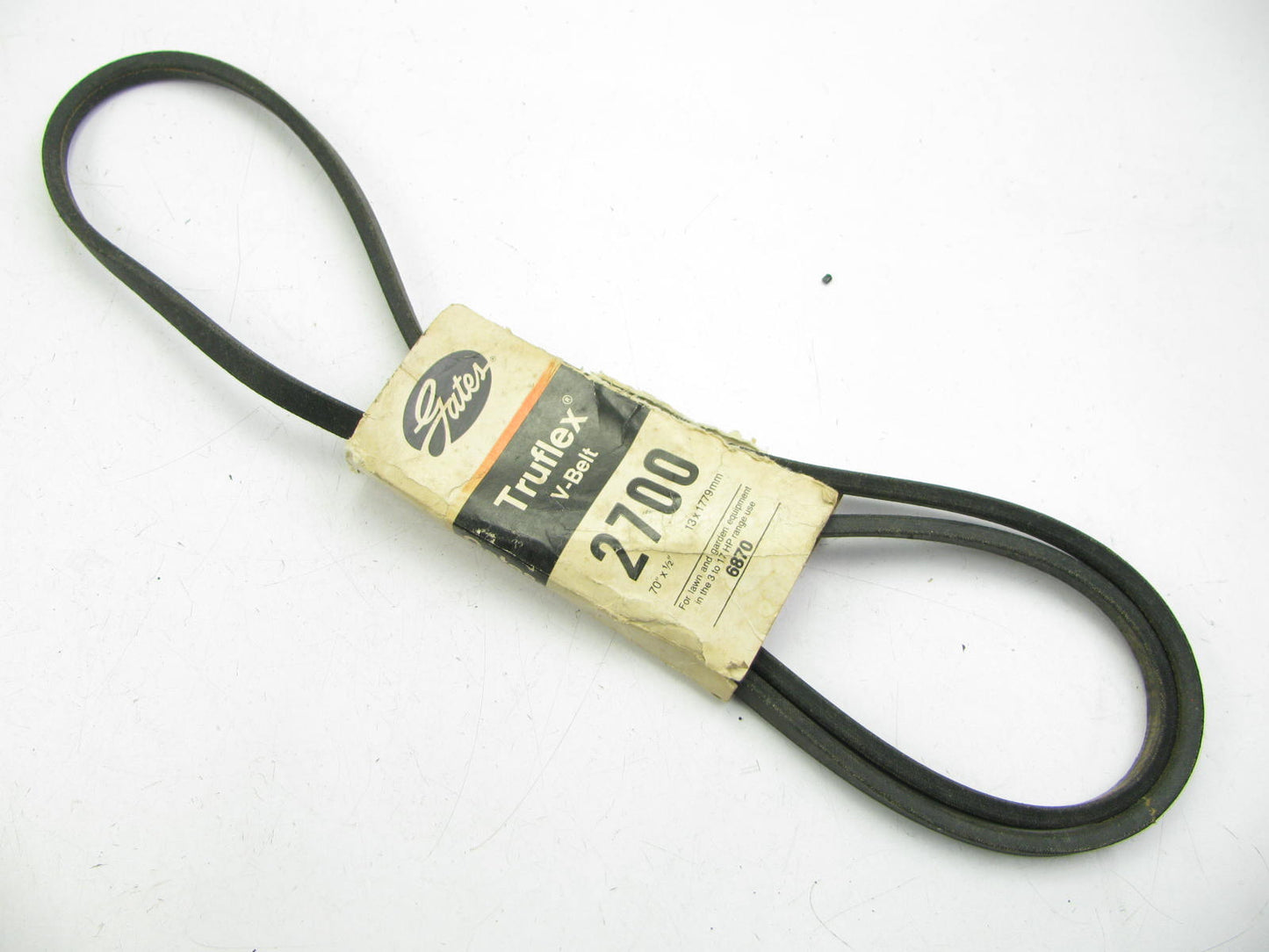 Gates 2700 Lawn & Garden Power Equipment Accessory Drive Belt - 1/2'' X 70''