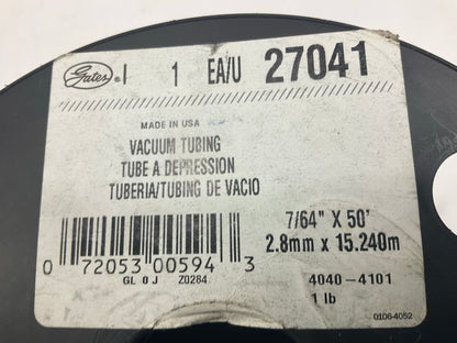 34 FEET - Gates 27041 7/64'' X 50' Vacuum Tubing  Vacuum Hose Tube - MADE IN USA