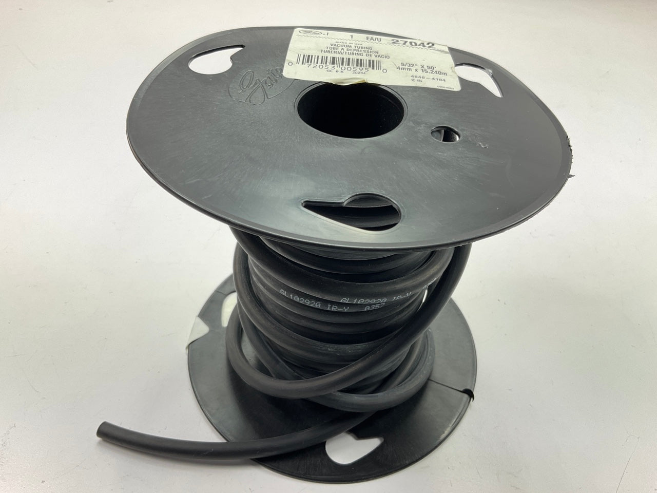50 FEET - Gates 27042 Windshield Washer / Vacuum Tubing Hose - 5/32'' ID