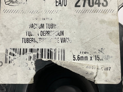 11 FEET - Gates 27043 Vacuum Tubing Hose, 7/32'' ID, 30 Inch/Hg