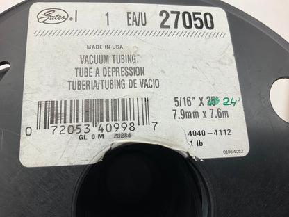 24 FEET - Gates 27050 Windshield Washer / Vacuum Hose, 5/16 ID, 30 Inch/Hg