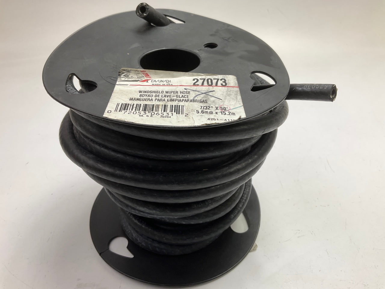 25 FEET - Gates 27073 Windshield Wiper Hose, 7/32'' ID
