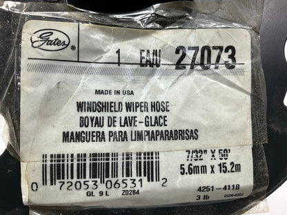 33 FEET - Gates 27073 Vacuum / Windshield Washer Hose, 7/32'' ID