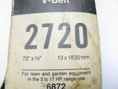 Gates 2720 Power Equipment Accessory Drive Belt - 1/2'' X 72''