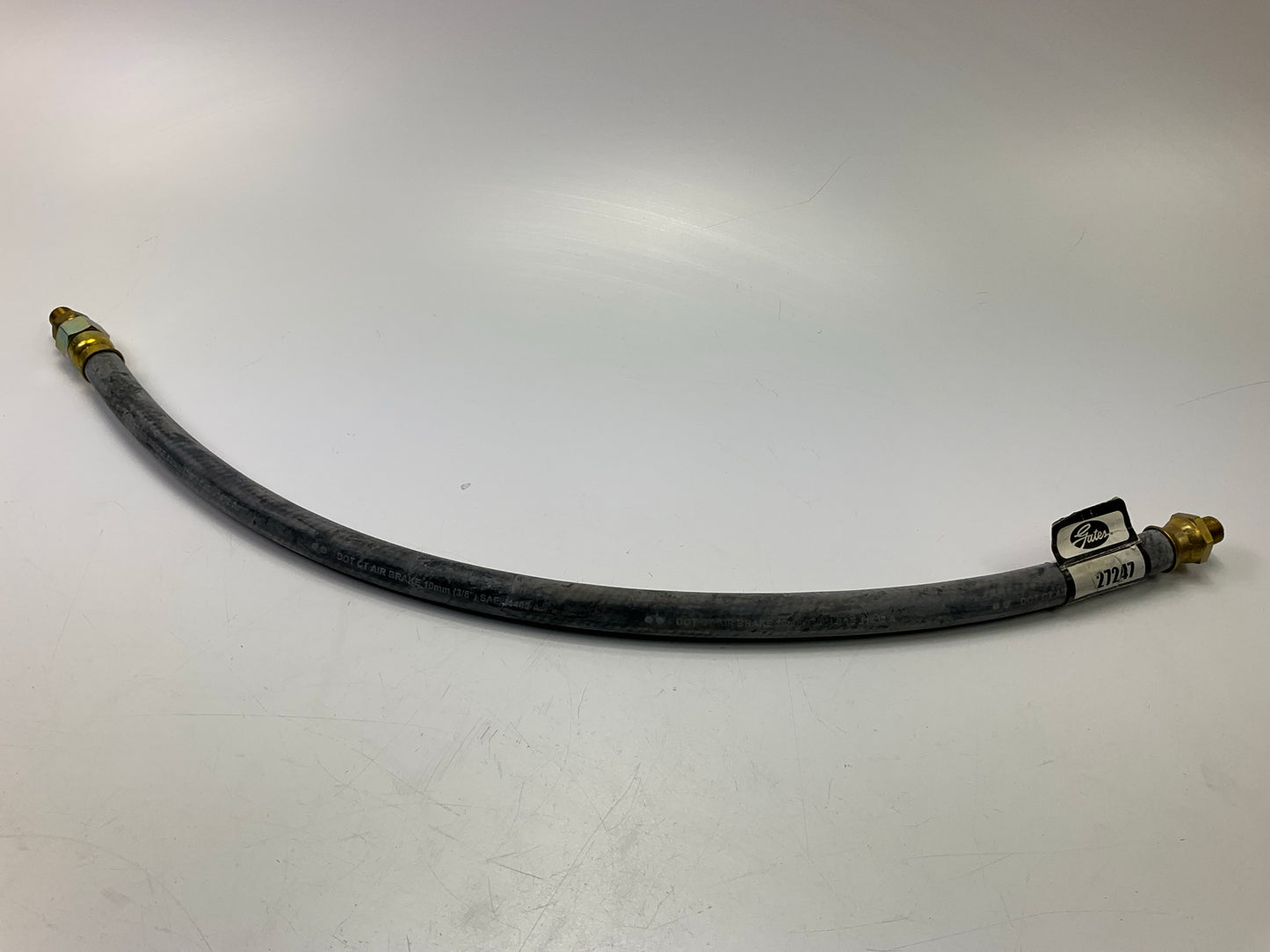 Gates 27247 Air Brake Hose Assembly; 3/8'' X 26'' X 1/4''