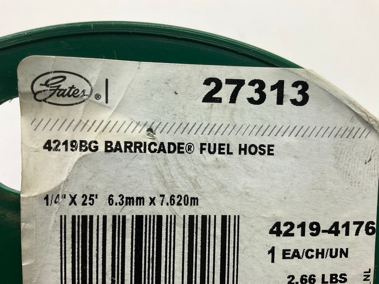 12 FEET - Gates 27313 SAE 30R14T1 Barricade Fuel Hose 50 PSI - 1/4'' ID