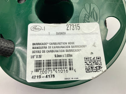 25 FEET - Gates 27315 Barricade Carburetion Fuel Hose, 3/8'' X 25' LONG