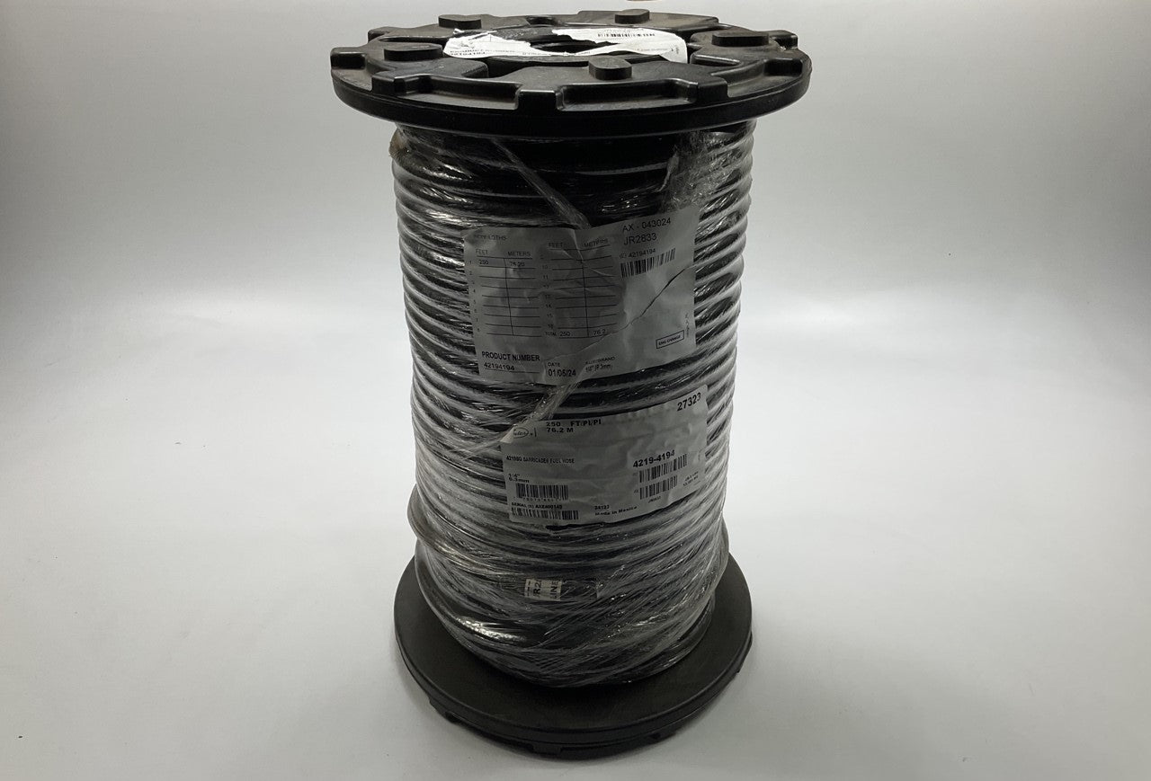250 FEET Roll - Gates 27323 4219BG Barricade 1/4'' Fuel Hose (50 PSI) 30R14 T1