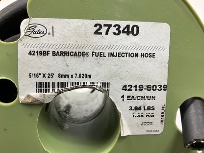 24 FEET - Gates 27340 4219BF Barricade Fuel Injection Hose SAE 30R14T2, 5/16'' ID